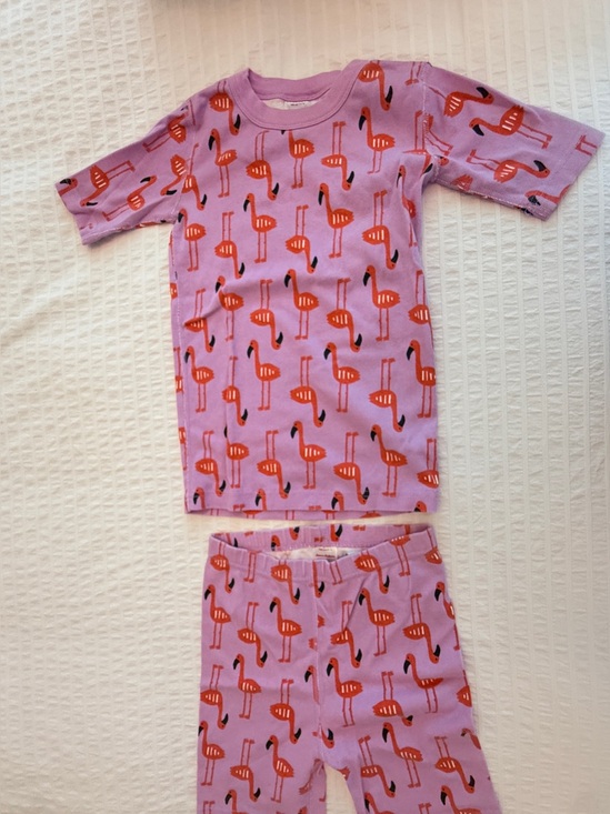 Hanna Andersson Other - Hanna Andersson Flamingo Pajama Short Sleeve Set. Size:12/150 cm